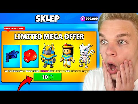 Kupiłem ⚠️ *NIEMOŻLIWĄ OFERTĘ* ⛔️ na NOWY *SPECJALNY SKIN* HACKERA ✅🌌 w Stumble Guys! 😱