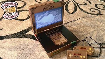 Legend of Zelda CUSTOM Treasure Chest Emulator NES Console!