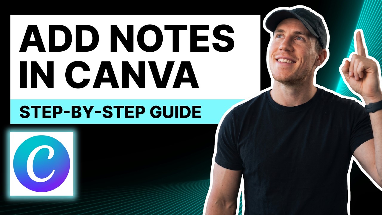 How to Add Notes in Canva Presentation - Tutorial - YouTube
