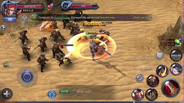 Demoncer - Warrior Gameplay [Open World] Android/IOS