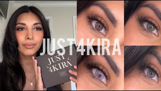 BEST COLORED CONTACTS *JUST4KIRA* TRY ON