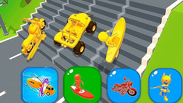 "Unleash Your Shapeshifting Skills: Conquer All Levels in this Mind-Bending Mobile Adventure Game!"