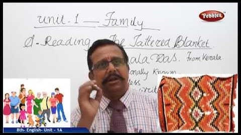 Unit-1-Family-A-The Tattered Blanket | 8th English | AP & TS Syllabus | Live Video