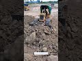 Mitsubishi BD2F Dozer​ Pushing Stone Land #shorts3643