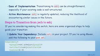 Resolving the java.io.IOException with jsch: A Transition to sshj