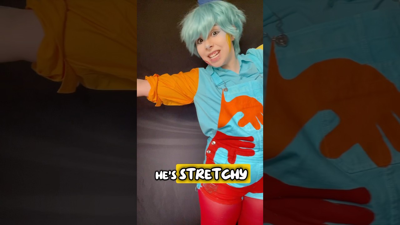 FINALLY COSPLAYED THE BEST PPT CHARACTER #cosplay #poppyplaytimechapter4 #doeythedoughman #ppt