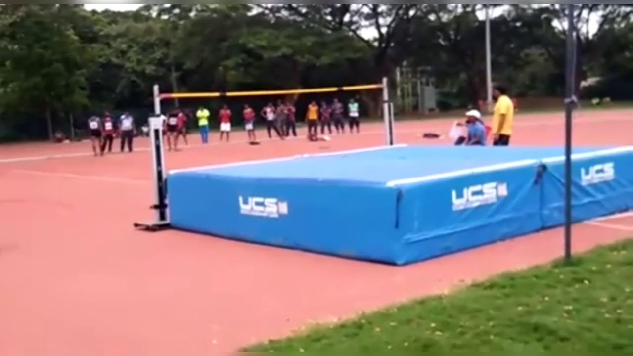 MY FIRST STATE MEET HIGH JUMP. STATE MEET RECORD 1.82MT GOLD YouTube