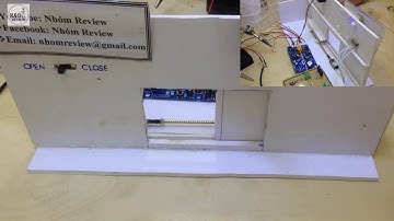 Mô hình khóa cửa bằng cảm biến vân tay r305 K212| Nhóm Review