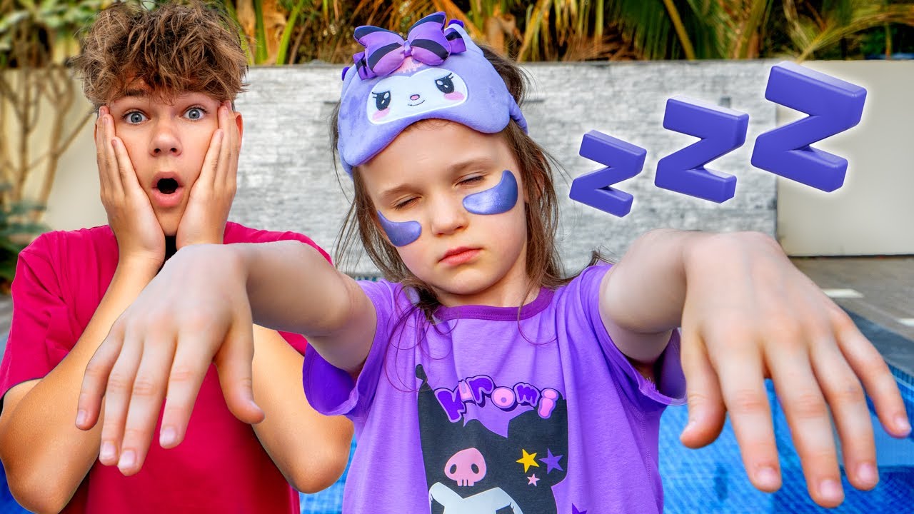 Мой младший брат ходил во сне! 😴🚶‍♀️ Забавные события полуночи