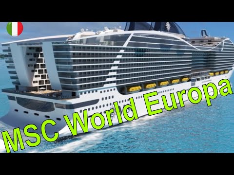 MSC World Europa - Rendering degli interni e in particolare delle cabine