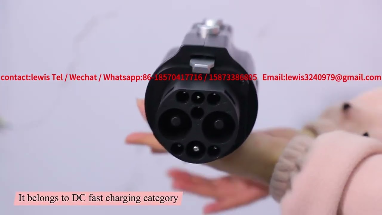 Ccs2 To Gbt Evse Charging Connector Ce Ev Dc Charger Chademo To Ccs Adapter CCS2 to GBT adapter