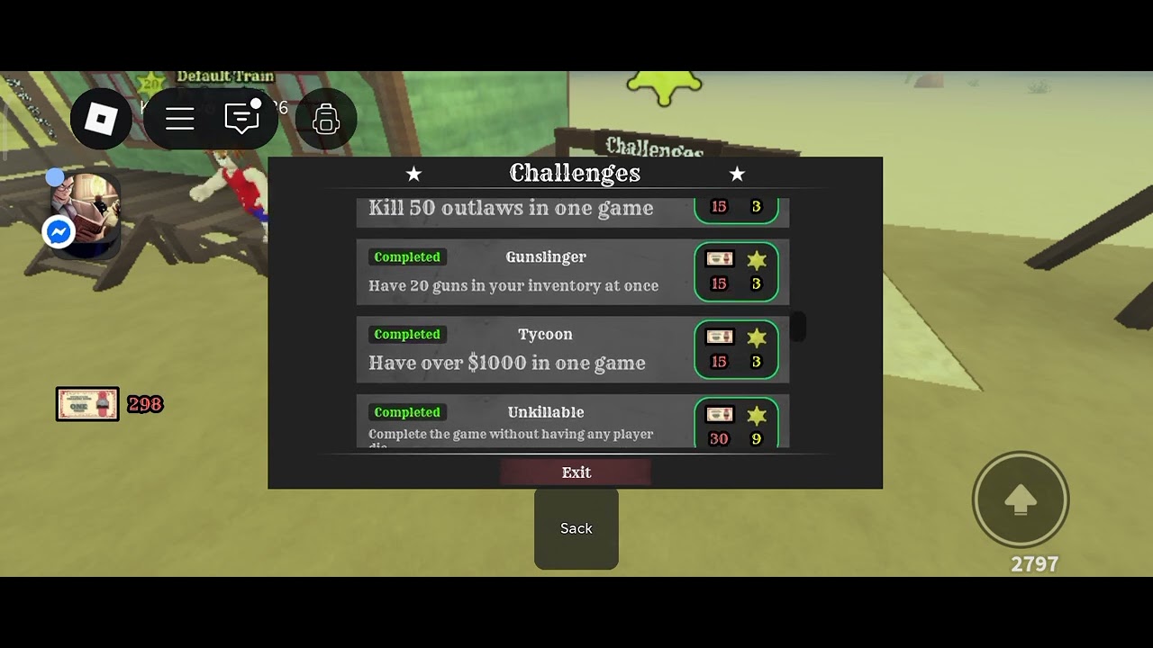 I completed All Challenges in Dead Rails - YouTube