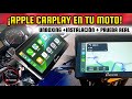 😱 No creerás lo que esta pantalla hace en tu moto! 🚀 CarPlay y Android Auto SIN CABLES 🔥