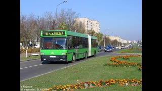 Борисов, поездка в автобусе МАЗ-105.065, рег.№ АЕ 1723-5, марш.22 (24.02.2024)