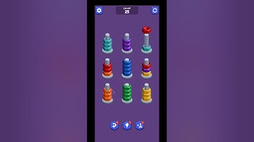 Nuts Sort Master Level 25 Walkthrough | Nuts Sort Level 25