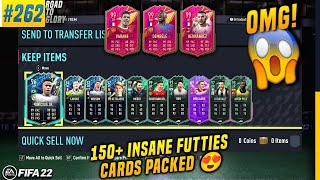 WOW! 99 RATED FUTTIES CARDS & BROKEN 10x 85+ x10 UPGRADE PACKS | FIFA 22 • Road To Glory #262 🔥