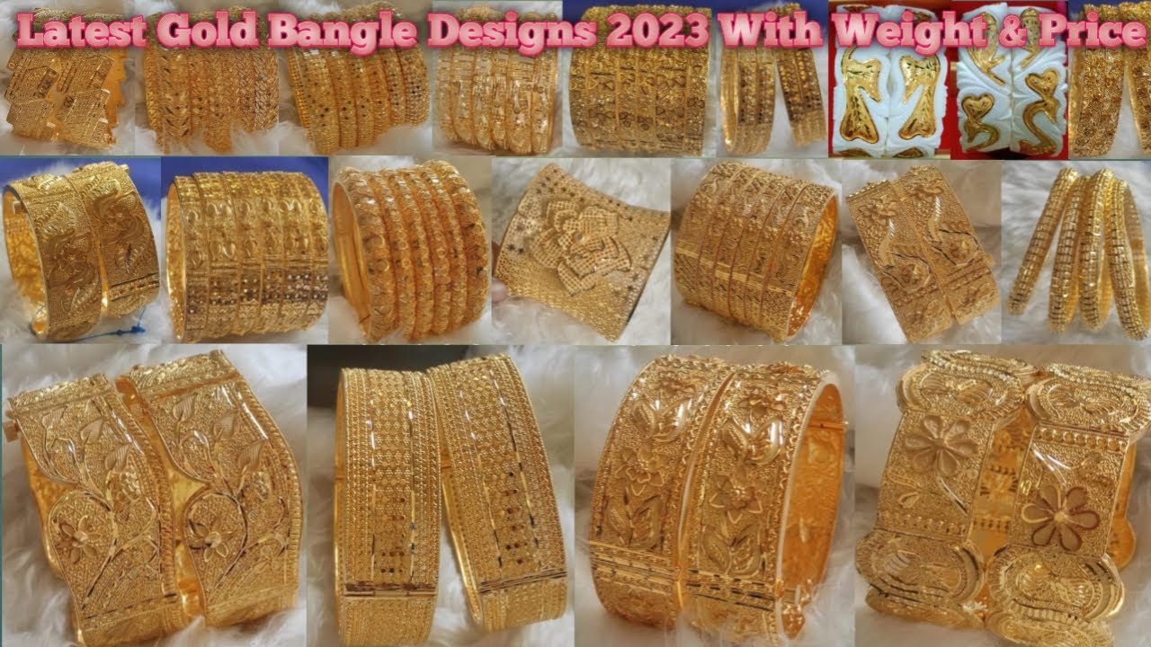 WS2023NOV183 (Bangle - Gold) main image 1