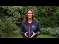 Good luck message from Her Royal Highness The Duchess of Cambridge