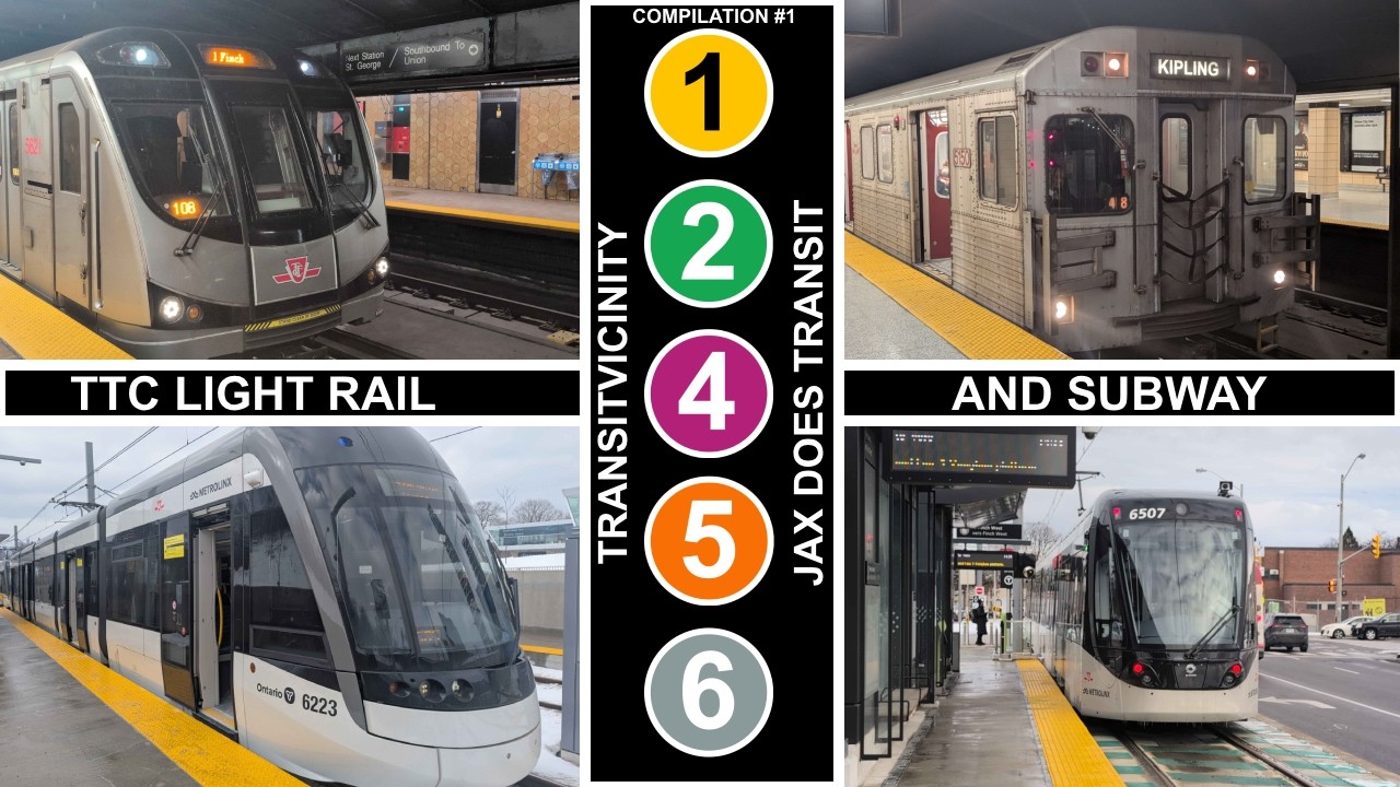 Winter 2025/26 TTC Subway/Light Rail Compilation
