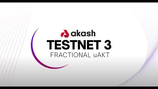 Testnet 3 Feature: Fractional uAKT