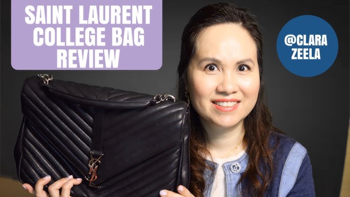 WHAT'S IN MY YSL COLLEGE BAG + 4 YEAR UPDATE *stitching, wear & tear etc. 