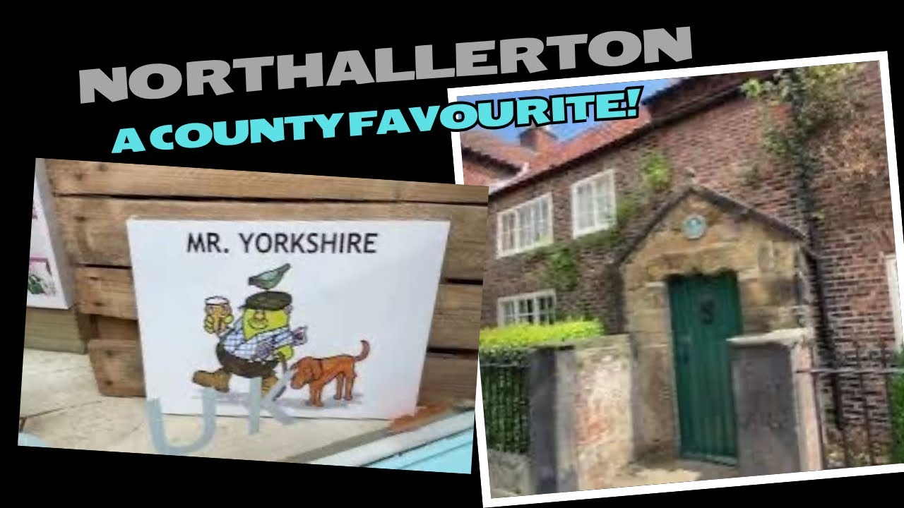НОРТХАЛЛЕРТОН. Жемчужина в короне 👑 Северного Йоркшира #йоркшир #британия #англия #город #магазины