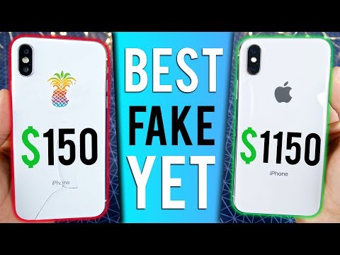 $150 Fake iPhone X vs $1150 iPhone X! How Bad Can It Be?