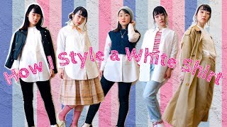 How I Style a White Shirt (from Uniqlo x JW Anderson 2019SS / Try on Haul)