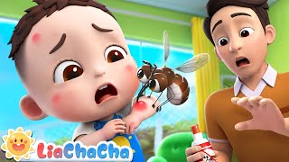 Mosquito Song 🦟 | Itchy Itchy Song | LiaChaCha Nursery Rhymes & Baby Songs