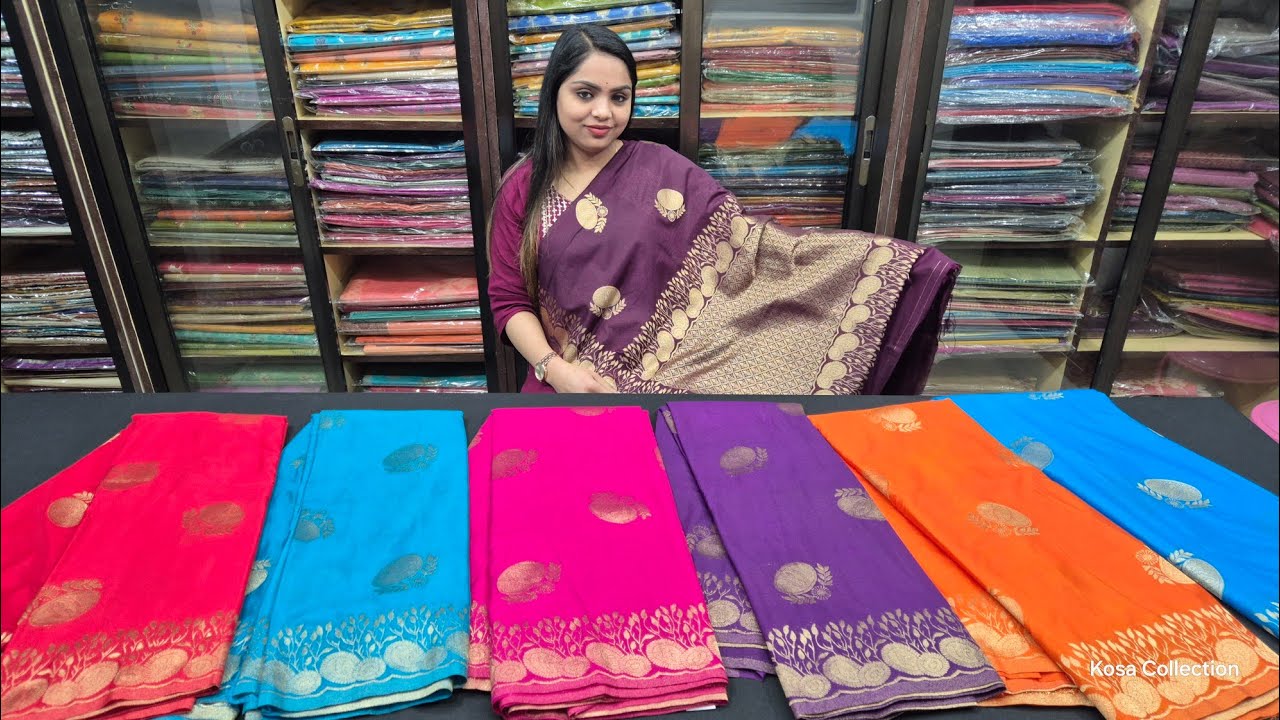Holi Sale is live on Katan Silk Saree with Designer Blouse | Perfect Party, Wedding & Gifting