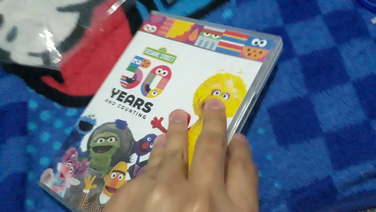 My Unboxing of The Sesame Street 50 Aniversary of DVD