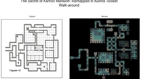 PnP to Aurora Toolset Builds - The Secret of Karnov Mansion - Interior Walk Around