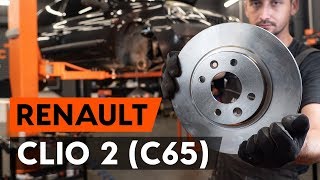 Как се сменят Маншон за рейка на RENAULT CLIO II (BB0/1/2_, CB0/1/2_) - онлайн безплатно видео