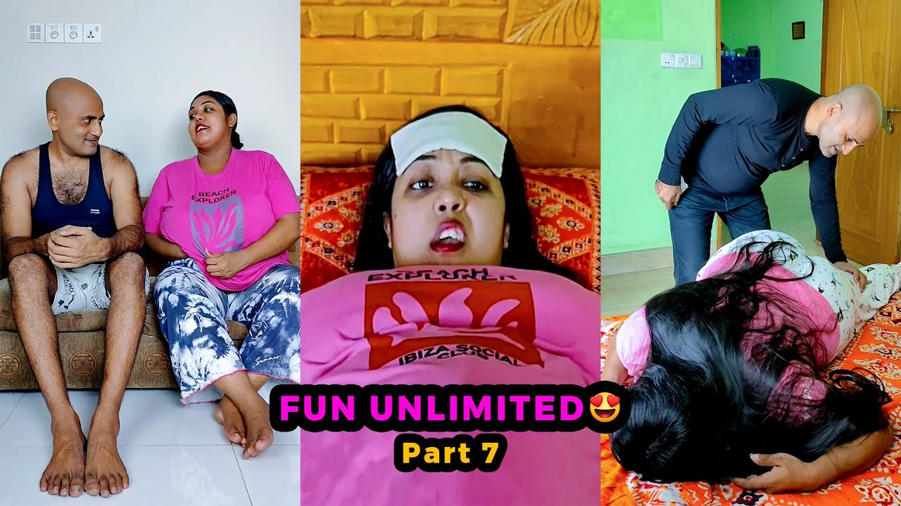 Fun Unlimited Part 7 | Couple Funny Video | Motu Taklu Top Fun 😂