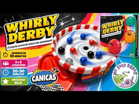 Whirly Derby - Carreras de canicas en 10 minutos