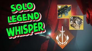 Solo Flawless Legend Whisper Of The Worm in 13 Minutes!