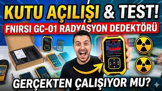 Fnirsi Gc - 01 Radyasyon Dedektörü İnceleme Gerçekten Ölçüyor Mu? 😳