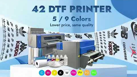 Create your own branded look with the #KEDITEC 42 DTF printer!