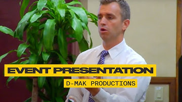 Event Presentation Video Production by D-MAK Productions
