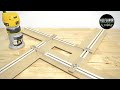 Make an Ajdustable Router Jig for Squares | Adjustable Router Template Guide