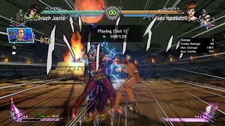 【JoJo ASBR 】Young Joseph Joestar 1K+ combo