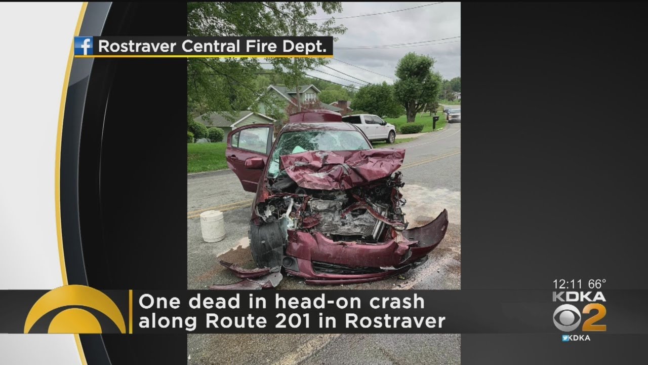 1 Dead In TwoVehicle Accident In Rostraver YouTube