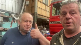 Visit from Father Phil ( farmer phil, father )