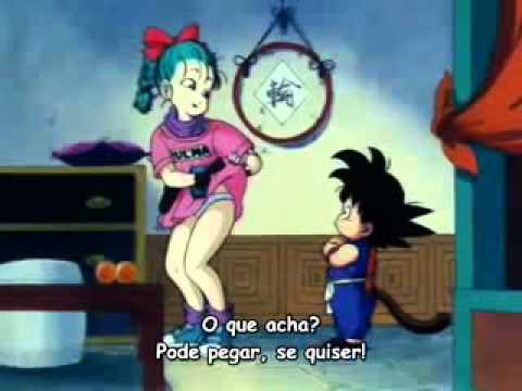 Dragon Ball - Bulma manda Goku pegar sua bunda - YouTube