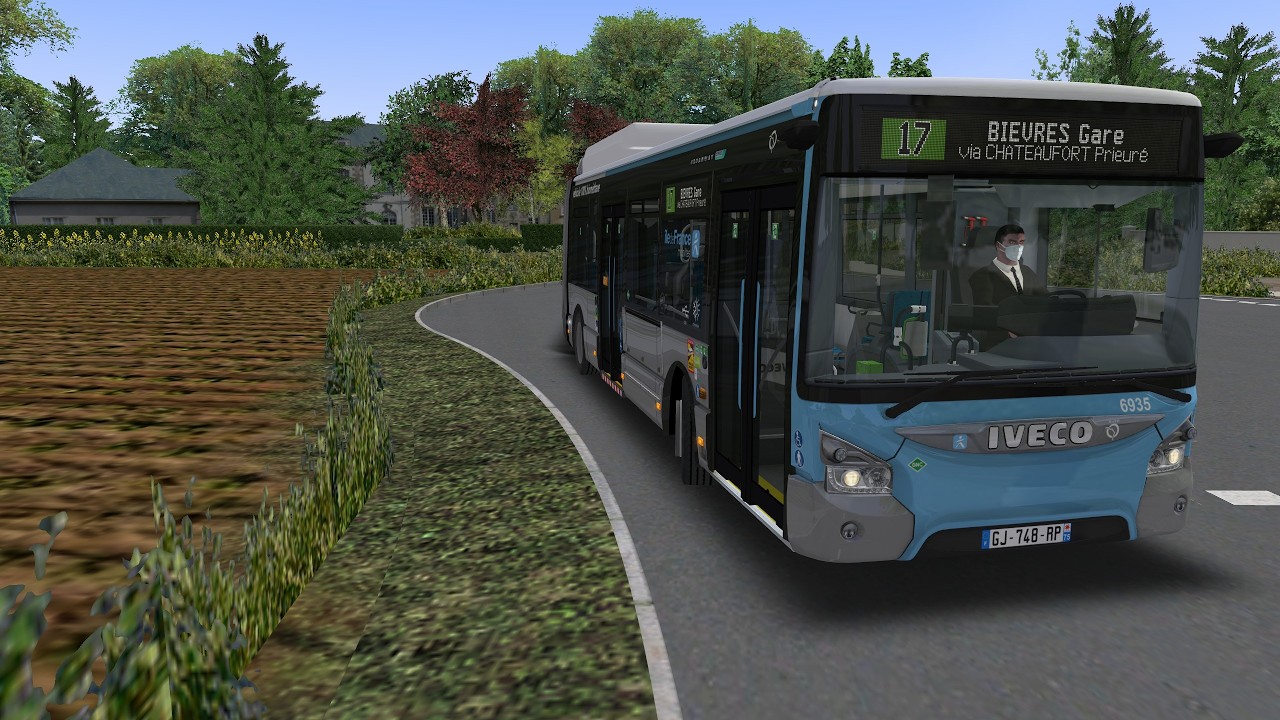 OMSI 2 - Grand Paris Moulon Ligne 17 - IVECO Urbanway 18 GNV