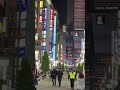 Tokyo Shinjuku Night Scenery //東京新宿散歩 #shortsfeed #japan #travel #walk #shortsyoutube #4k