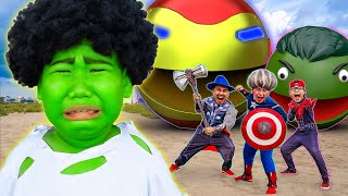 PRO 4 SPIDER-MAN Team || Hey Spider-PACMAN , Go To Trainning Nerf Gun ( Special Funny In Real Life )