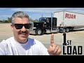 First Load With My Own Authority - $2.50 Per Mile - 2022 Peterbilt 389 - Trucking Business- DAT