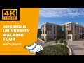 4k walk around american university washington dc