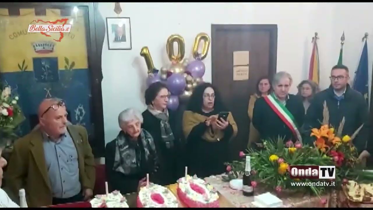 100 anni per nonna Maria Sgrò a Mirto